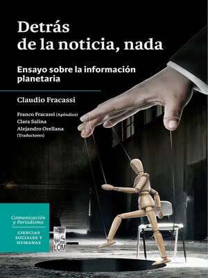 cover image of Detrás de la noticia, nada